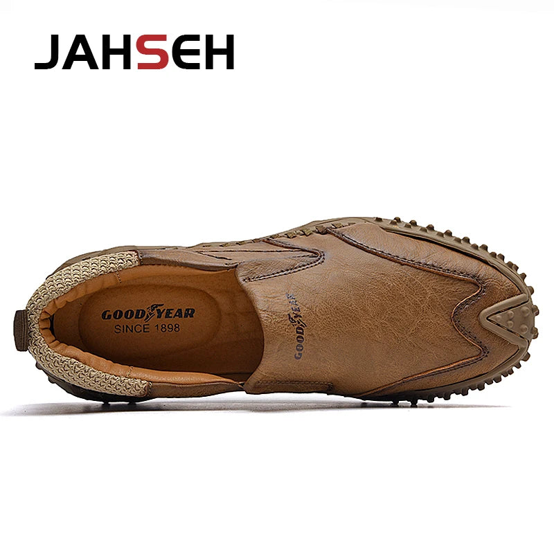 Men Casual Loafers Comfortable Flat Walking Footwear Moccasins