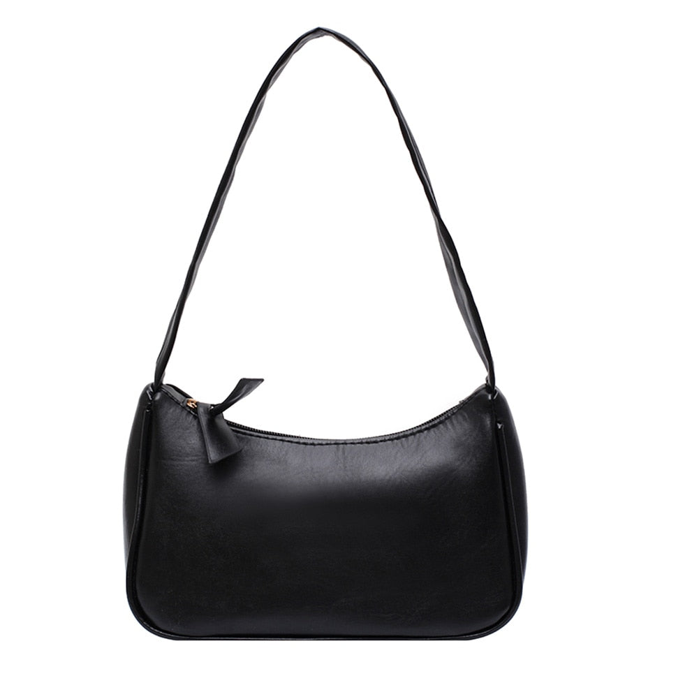 Women's Fashion Handbags Retro Solid Color Hobos