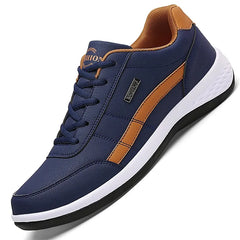 Pu Leather Men Shoes Sneakers Trend Casual Breathable Footwear