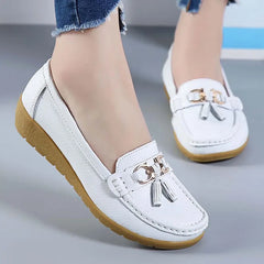 Women Shoes Slip On Loafers Moccasins Casual