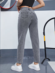 Curvy Jeans Large Size Jeans for Loose Casual Trouser