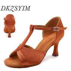 Latin Dance Shoes For Women Salsa Colors Dancing Shoes Heeled