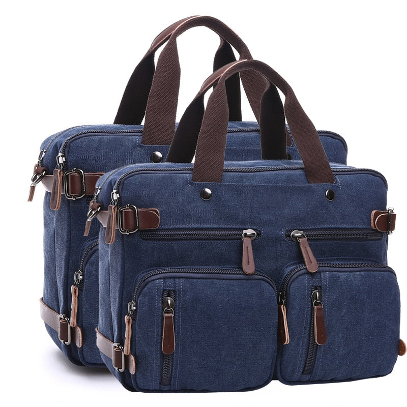 Canvas Men Travel Handbag Large Capacity Outdoor Bags