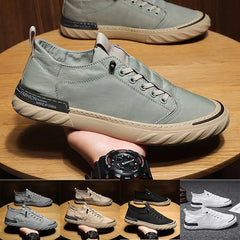 Men Casual Shoes Canvas Shoes Sneakers Flat Vulcanized Trend