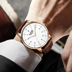 Men Fashion UltraThin Watch Simple Watch