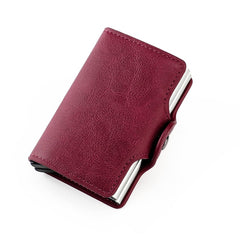 Men Wallet Card Holder Leather Card Holder