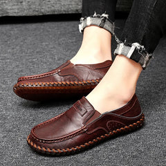 Men's Shoes Outdoor Loafers Breathable Driving Shoes