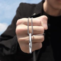 Trendy Simple Stainless Steel Chain Men Necklace