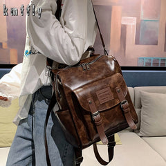 Fashion Women Backpack PU Leather Backpacks