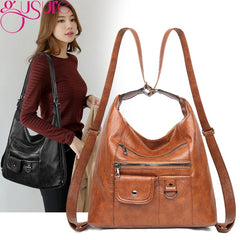 Large Capacity Women Shoulder Hobo Bag Casual Travel Crossbody Bag