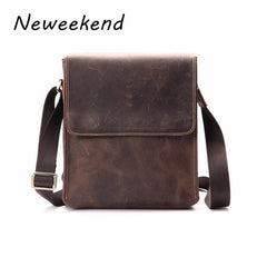 Male Shoulder Bag Genuine Leather Crossbody Bags