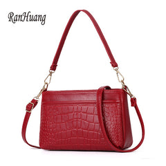 Women Casual Handbags Pu Leather Shoulder Bags