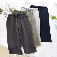 Light/Deep Gray Bottom Summer Night Pants