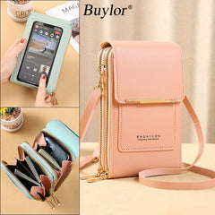 Women's Handbag Touch Screen Cell Phone Purse Shoulder Bag