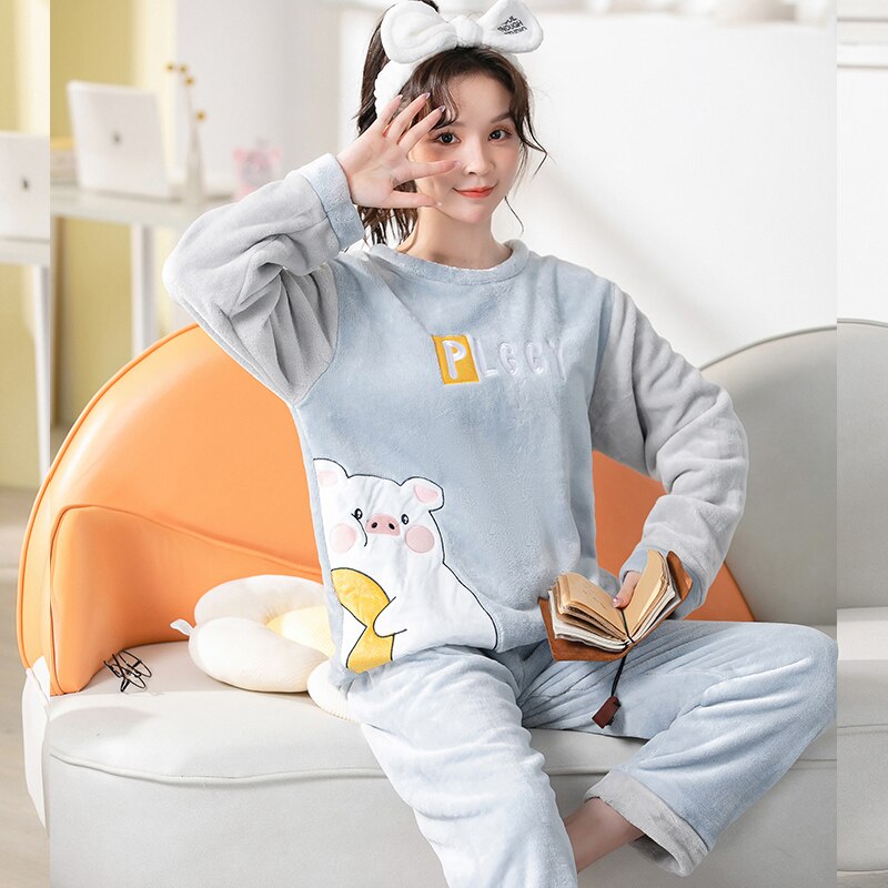 Couple Animal Pajamas Set  Sleepwear Nightwear