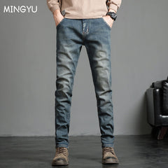 Men's Stretch Skinny Jeans Fashion Casual Denim Slim Fit