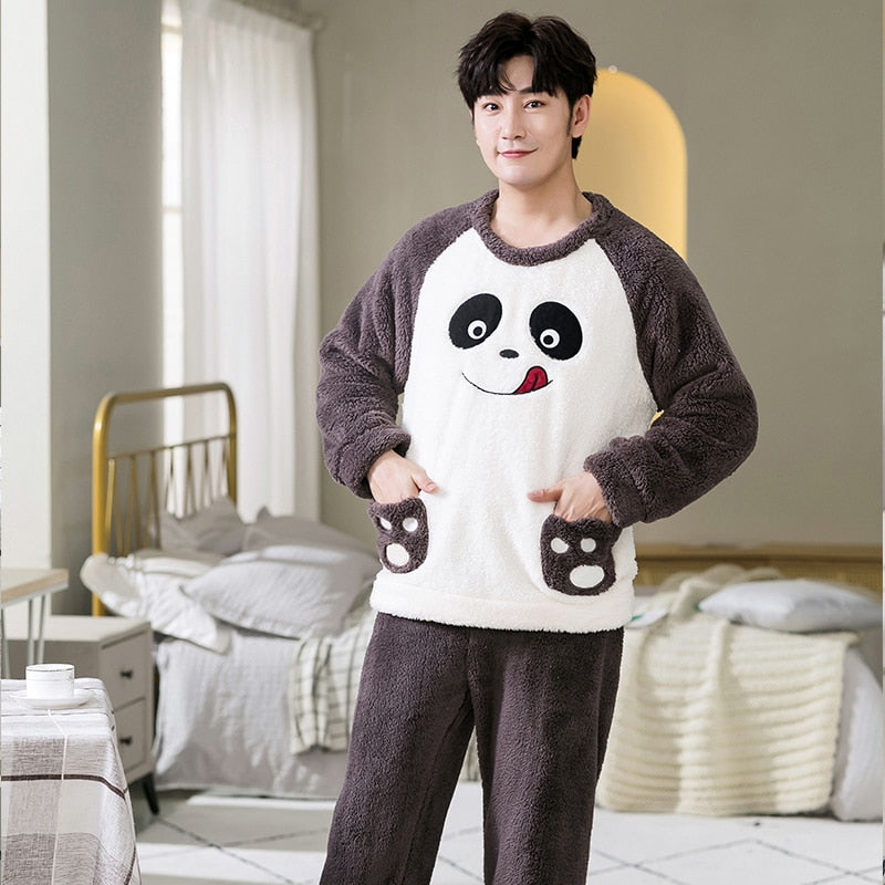 Couple Animal Pajamas Set  Sleepwear Nightwear